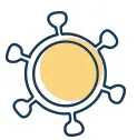 Tidligere<br>smittede<sup>1</sup>